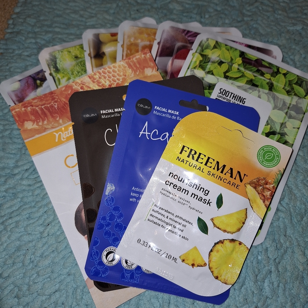 Assorted Skincare Face Masks Set